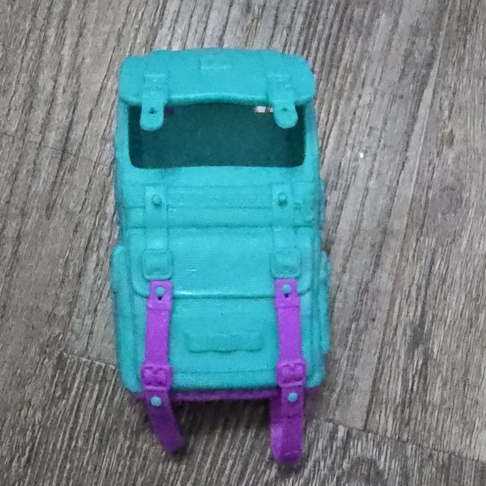 Barbie Malibu It Take‎ Two Camping Backpack Only Purple Turquoise Replacement